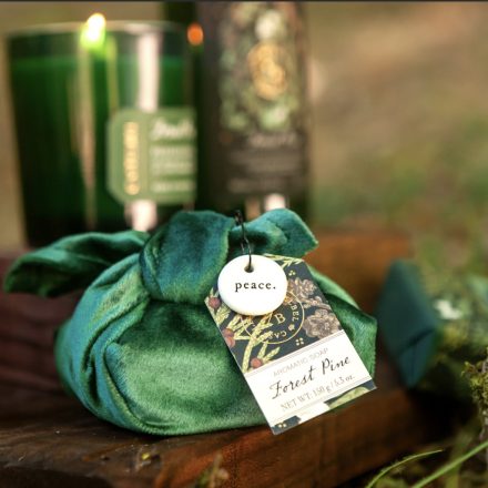 Karácsonyi Zöld  Bársony szappan