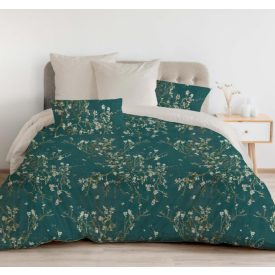   Digital Japán Cseresznyel Virágos Mako Szatén Ágyneműhuzat Garnitúra