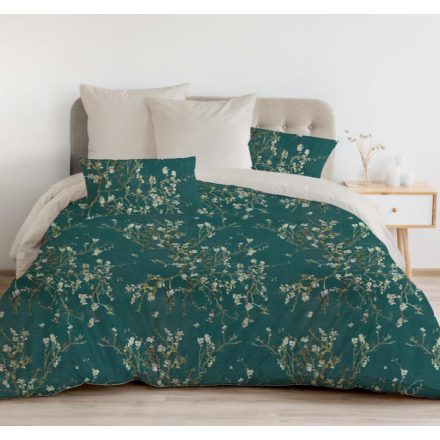 Digital Japán Cseresznyel Virágos Mako Szatén Ágyneműhuzat Garnitúra