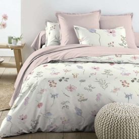   Digital Apró Pasztell Virágos Mako Szatén Ágyneműhuzat Garnitúra