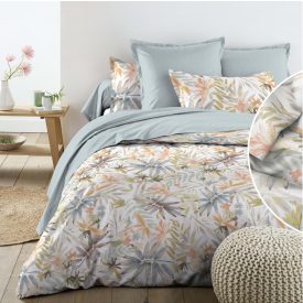   Digital Trópusi Levelek Mako Szatén Ágyneműhuzat Garnitúra