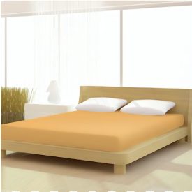 Bronz Elasztán Classic Gumis Lepedő