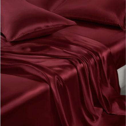 Hagyományos Szatén Lepedő Rosso