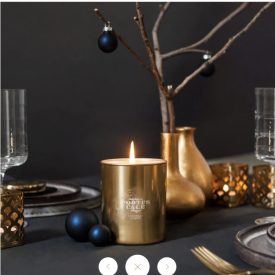 Festive Blue Illatgyertya