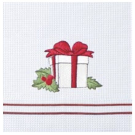 Hímzett Karácsonyi Konyharuha Ajándék