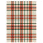 Jacquard  Karácsonyi Konyharuha Piros Tartan