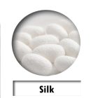 Hernyóselyem Ecru Kispárnahuzat