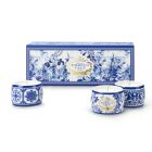 Gold & Blue Gyertyaszett