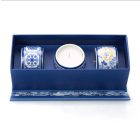 Gold & Blue Gyertyaszett