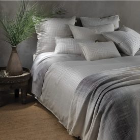   Reconnect Big Szürke Jacquard Szatén Ágyneműhuzat Garnitúra