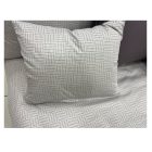 Reconnect Small Szürke Jacquard Szatén Ágyneműhuzat Garnitúra