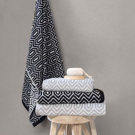 Symmetry Törölköző Fekete Hatszög