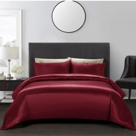 Rosso Mako Szatén Ágyneműhuzat Garnitúra