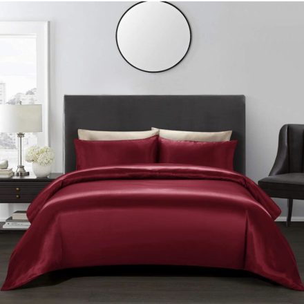 Rosso Mako Szatén Ágyneműhuzat Garnitúra