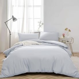 Ezüstszürke Mako Szatén Ágyneműhuzat Garnitúra